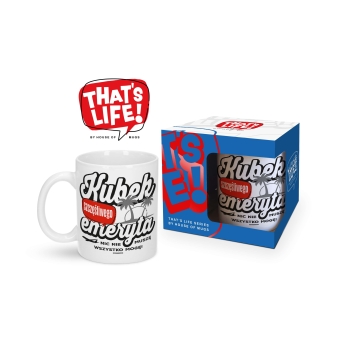 Kubek That's Life - Kubek szczęśliwego Emeryta
